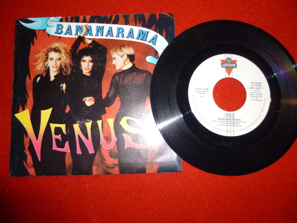 45 RPM Record "Venus" by Bananarama - Image 1 of 1
