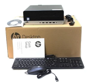 HP ProDesk 600 G3 SFF Intel Core i5-7500 3.4GHz RAM 8GB HDD 500GB 1FQ90UC#ABA - Afbeelding 1 van 3