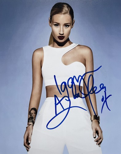 Iggy Azalea Signed Autographed 8x10 Photo Australian Rapper Izzy Pop ...