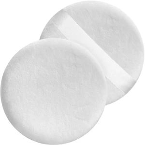 2 PCS Large Powder Puff, 5 Inch Cotton Super Soft Powder Puff, Washable, Loose P - Picture 1 of 12