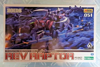 Kotobukiya Zoids EZ-027 Rev Raptor 051 1/72 Scale Model Kit Brand New - Image 1 of 3