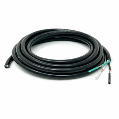 Pendant Black Round SVT-3 Cord - 25 FT. - UL Listed