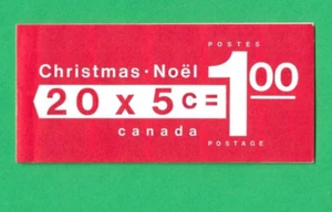 CANADA ~ 1969 $1 CHRISTMAS/NOEL BOOKLET 20 x 5c ~ MNH - Picture 1 of 3