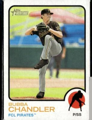 2022 Topps Heritage Minor League #69 Bubba Chandler - Image 1 of 2