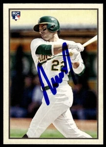 2019 Bowman Heritage Ramon Laureano Rookie Auto Oakland Athletics #53VR-45 - Picture 1 of 2