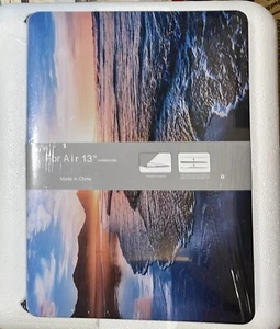 Macbook 13 Zoll Hülle mit Tastatur Cover Hartschale Sunrise Beach Neu & Versiegelt - Bild 1 von 7