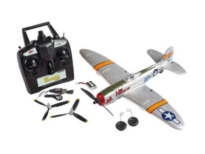 Rage RC A1307 P-47 Thunderbolt Micro RTF Airplane with PASS (Pilot Assist Stabil - Image 1 of 3