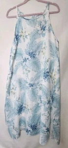 Lungo L'arno Linen Midi White Dress Size M - Picture 1 of 3
