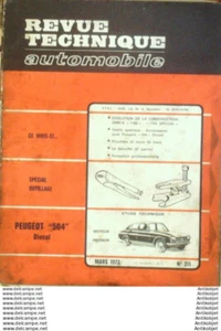 Revue Technique Automobile Peugeot 504 Simca 1100 spécial  #311 - Picture 1 of 4