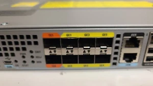 CISCO ASR1001X-20G-K9 ASR1001-X with 6-built-in GE port with 20G TP & Dual AC PS - Picture 1 of 6