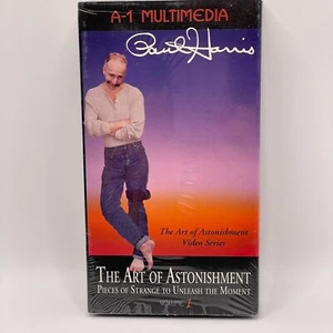 Paul Harris The Art of Astonishment VHS Tape Vol 1 Illusion Magic Trick Magician - Picture 1 of 10