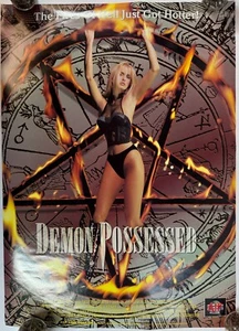 DEMON POSSESSED BLOOD RING AIP Productions 2 Sided Vintage 1993 Poster 26" x 18" - Picture 1 of 10