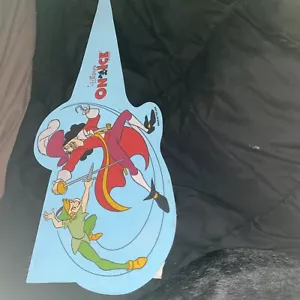 Disney On Ice Pennant Peter Pan Capitano Gancio Full Size - Foto 1 di 3