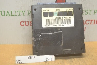 GMC Yukon XL 1500 2500 2001 unidad de control de carrocería BCM 09375899 módulo 244-V2 Foto 1 de 4