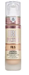 REVOLUTION * IRL FILTER * atmungsaktive Longwear Foundation * F8,5 - Bild 1 von 4