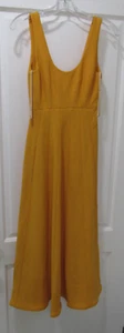 NWT Tibi Womens Dress Strappy Flared Sz 00 NWT-Dbl Knit Stretchy - Picture 1 of 8
