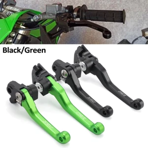 CNC Off-Road Pivot Clutch Brake Levers Kit For KAWASAKI KX 65 85 100 112 125 250 - Picture 1 of 28
