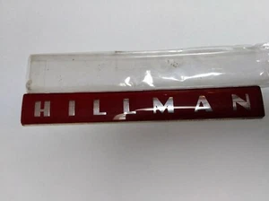 Lente insignia de parachoques trasero Hillman Minx Mk 3 4 5 6 7. Raíces de California - Imagen 1 de 5