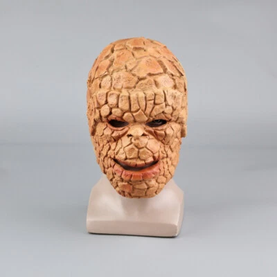 Cosplay Fantastic Four Thing Mask CLaw Gloves Halloween Superhero Ben Grimm Mask - Image 1 of 4