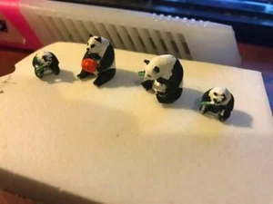 Ho 1/87 Maßstab Panda Familie Set bemalt - Bild 1 von 10