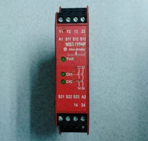 ALLEN BRADLEY 440R-D23171 MSR125HP SERIES A SAFETY RELAY WOW!! - Picture 1 of 2