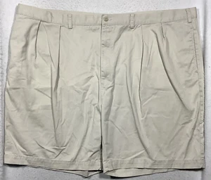 Polo Ralph Lauren Pleated Shorts Men's 54 measures 53 White - Picture 1 of 9