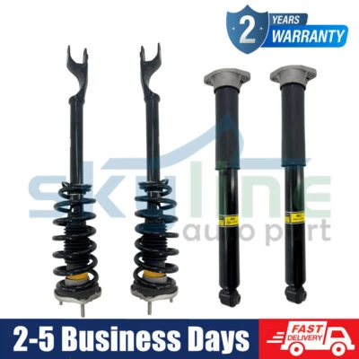 4Pcs Front Rear Shock Struts Assys For 2016-2020 Mercedes-Benz W253 GLC300 GLC63 - Imagem 1 de 4