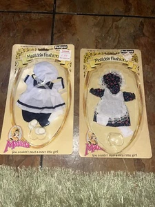 Lot Of 2 Vintage PEDIGREE Matilda Doll Fashions Dress Outfits - Picture 1 of 1