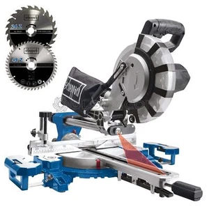 TRONCATRICE RADIALE PER LEGNO 2000W Ø 210 SCHEPPACH HM216SPX - Foto 1 di 5