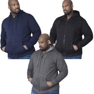 Duke Rockford Cantor Mens King Size Big Tall Hooded Hoody Hoodie Sweatshirt - Imagen 1 de 4