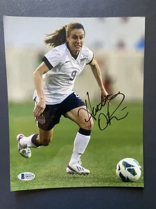 Heather O’Reilly Signed 8x10 Photo BAS COA - Soccer Olympian - FIFA World Cup - Picture 1 of 3
