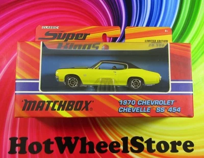 Matchbox  SUPER KINGS  K-202  1970 CHEVROLET CHEVELLE SS 454  Sealed  O3-090125 - Image 1 of 4