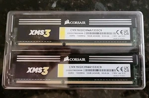 Corsair XMS3 DDR3 SDRAM (CMX16GX3M4A1333C9) - Afbeelding 1 van 2