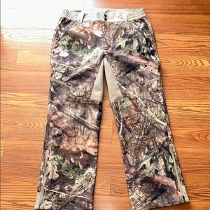 Mossy Oak Break Up Scent Factor Insulated Soft Shell Mens's Camo Pants Size L - Picture 1 of 12
