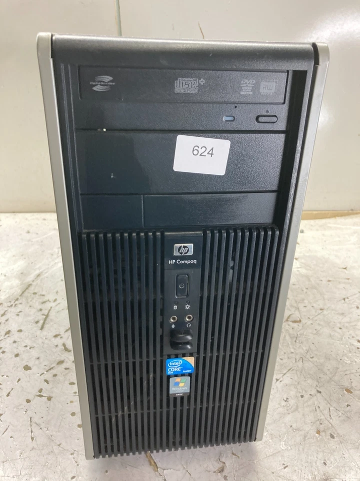 HP Compaq dc5800 Microtower Intel Core 2 Duo E8400 3.00GHz 3GB NO HDD - Image 1 of 4