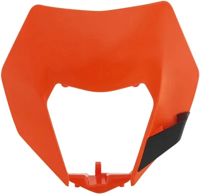 Capa protetora para farol dianteiro Acerbis laranja KTM 600 EXC 14-16 - Imagem 1 de 4