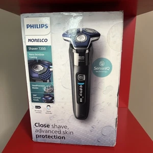 Philips NORELCO SHAVER 7200 RECHARGEABLE WET DRY SHAVER SENSEIQ S7887/82 - Picture 1 of 10