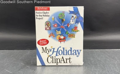 MySoftware My Holiday Clip Art CD-ROM for Windows 95 98 - New - Image 1 of 4