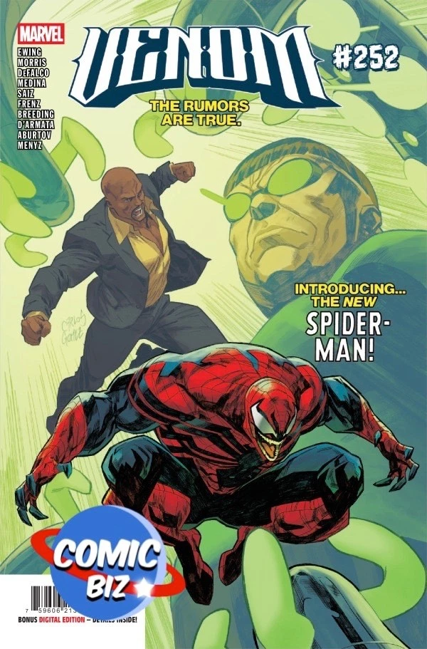 VENOM #252 (2025) 1ST PRINTING MAIN COVER MARVEL COMICS - Image 1 of 1