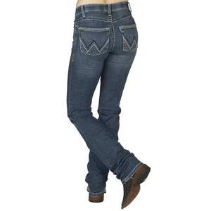 Women's Willow Mid Rise Performance Waist Boot Cut Ultimate Riding Jean, Davi... - Picture 1 of 4