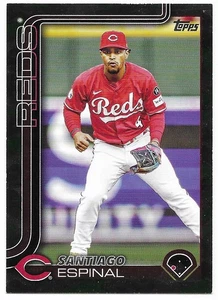 2025 Topps Update Memorial Day Camo Santiago Espinal #06/25 (US150) Reds - Picture 1 of 2