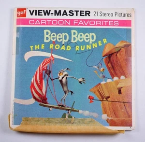 View-Master Beep Beep The Road Runner - 3 Rollen Paket B538 - Bild 1 von 4