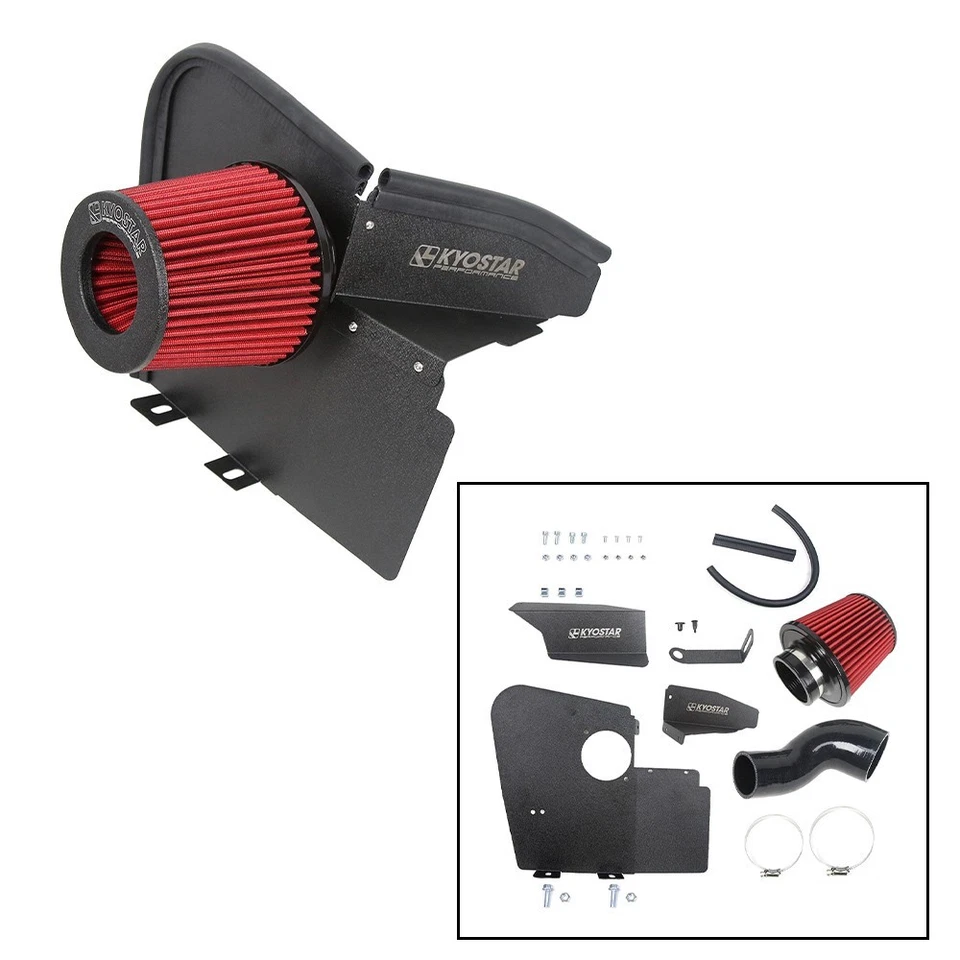 适用于 2009 - 2016 奥迪 A4 Quattro A5 Quattro 2.0T 冷进气系统高流量 — 第 1/4 张图片