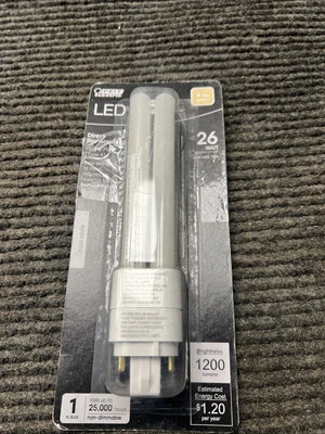 Feit LED 4-Pin LED Bulb 26 Watt Equivalence  Cool White BPPLD26E841LEDG2HDRP - Image 1 of 4