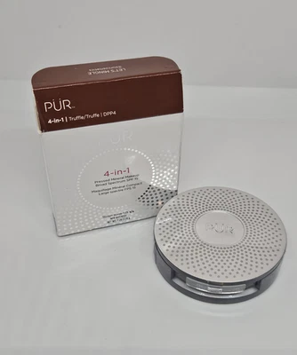 PUR 4-in-1 Pressed Mineral Powder Foundation SPF 15 TRUFFLE DPP4 NIB - Image 1 of 3
