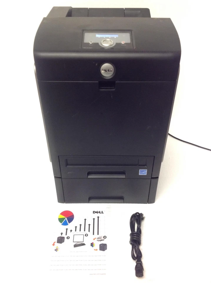 Impresora láser color para grupos de trabajo Dell 3110CN tóner 128 MB, 94 K rages ENVÍO GRATUITO Foto 1 de 4