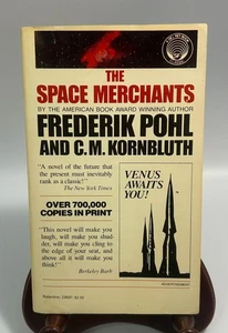 Vintage 'The Space Merchants' Frederik Pohl & C.M. Kornbluth 1981 PB Ballantine - Imagen 1 de 10