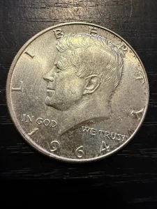 Mezzo dollaro Kennedy 1964 50C - Foto 1 di 3