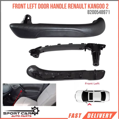 Poignée intérieure gauche Kangoo 3 2008–2021 – OEM 8200548971 809544770R - Photo 1/4