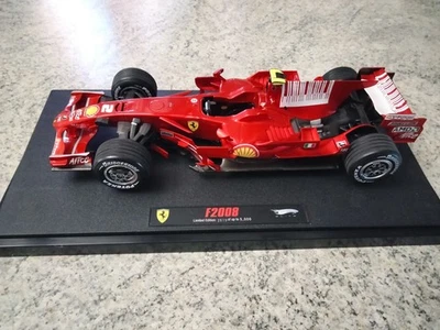 FERRARI F2008 F. Massa GP Spain P9967 Ltd Ed Hot Wheels ELITE 1:18 No Scatola - Immagine 1 di 4